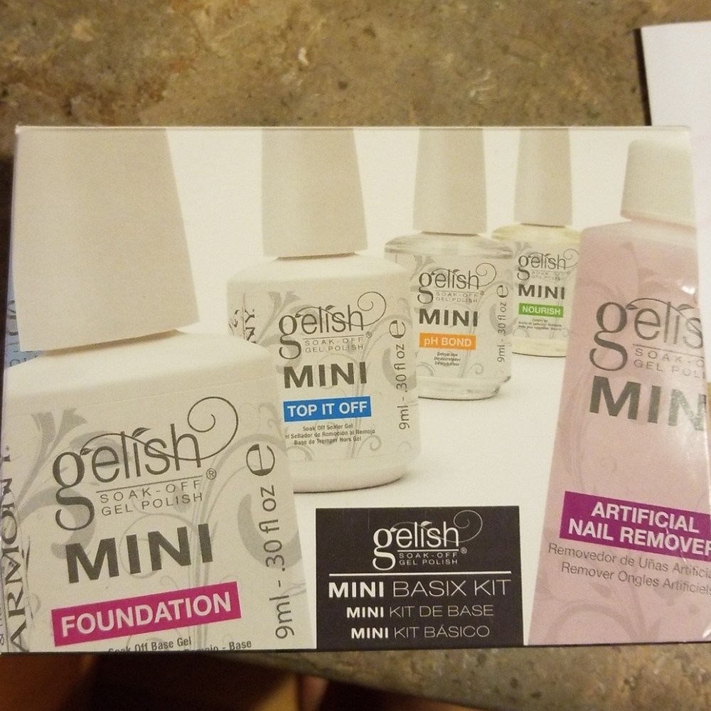 Gelish gel polish kit